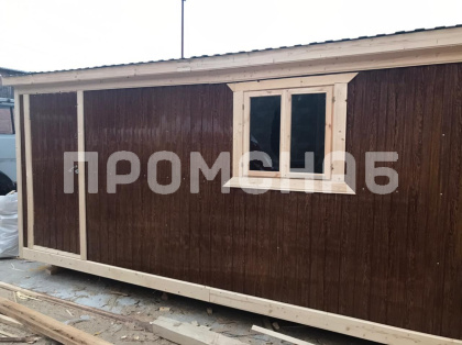 Бытовка в металле 5.0 ДВП