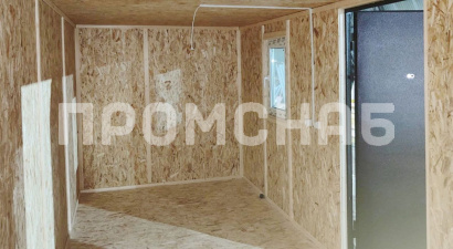 Блок контейнер с отделкой внутри ОСБ 3 метра от производителя