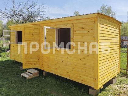 Утепленная бытовка для дачи 