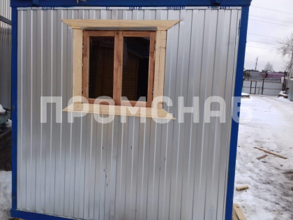 Вагончик для строителей 6 метров длиной