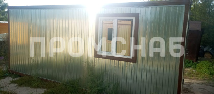 Блок-контейнер зимний 6 метров для рабочих