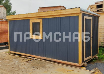 Хозпостройка из профлиста 