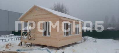 Быстровозводимый дом для постоянного проживания 6х6 метров от производителя