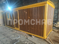 Бытовка металлическая супер цвет под текстуру дерева