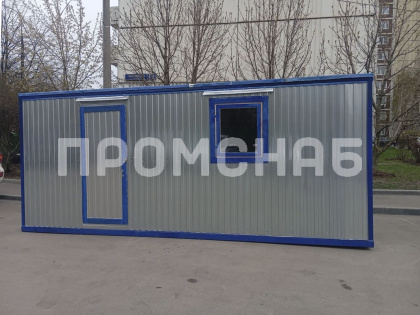 Хозблок из профнастила 