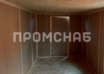 Вагончик для строителей с тамбуром (цвет на выбор) от производителя