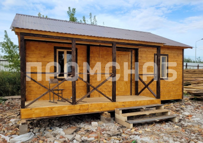 Каркасный дом Терем 6х8 метров от производителя