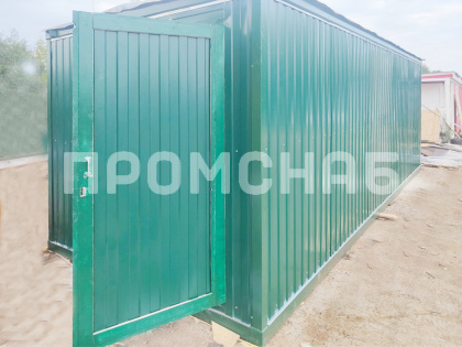 Бытовка металлическая 6х2.4