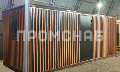 Стильная бытовка для дачи