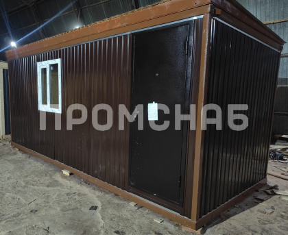 Бытовка из металла теплая