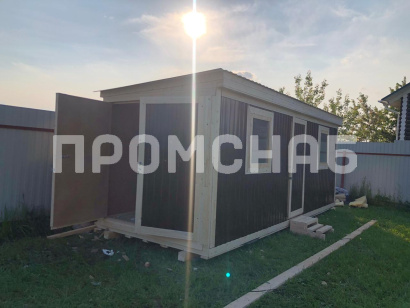 Бытовка с воротами от производителя