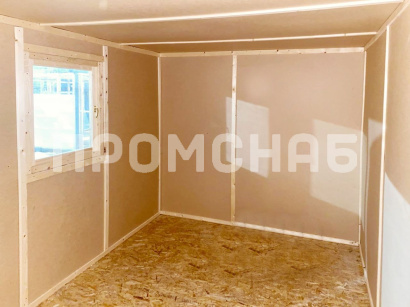 Металлический вагончик для рабочих 4 метра от производителя