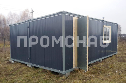 Строительство вахтового поселка