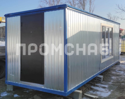 Бытовка с панорамными окнами от производителя