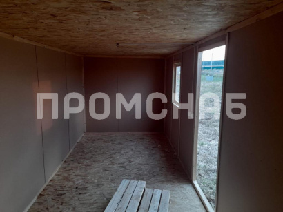 Бытовка в металле 6х2.3 м. (внутри ДВП) от производителя