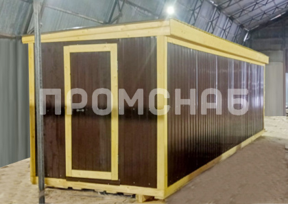 Бытовка вместо дачного домика