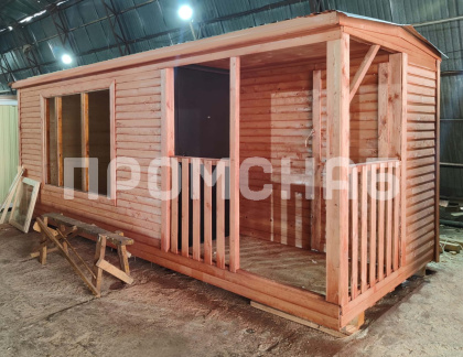 Бытовка с верандой купить в Московской области