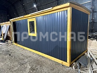 Бытовка для рабочих шестиметровая с полным утеплением