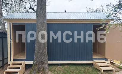 Домик из бытовки шириной 3 м дачный от производителя