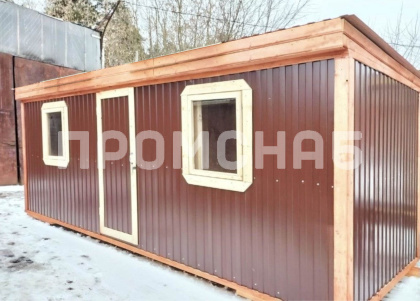 Сарай распашонка для дачи под ключ