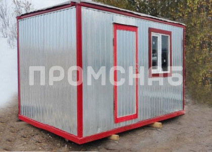 Металлическая бытовка для рабочих
