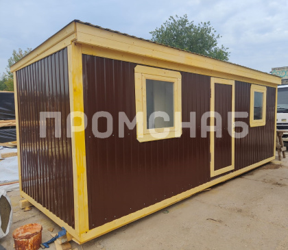 Вагончик распашонка с тремя комнатами