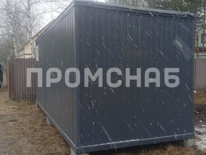 Бытовка прораба с вагонкой от производителя