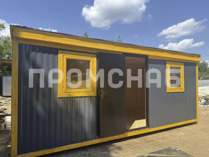 Бытовка для дачи новая с металлической дверью