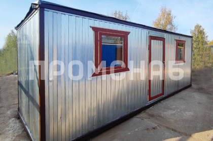 Сарай металлический утепленный