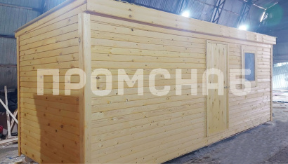 Бытовка строительная деревянная 6 метров от производителя