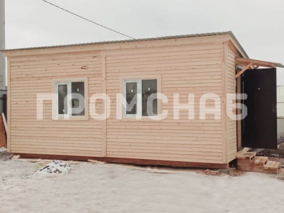 Дачный домик 6х3 м с односкатной крышей от производителя