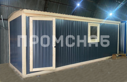 Красивая дачная бытовка