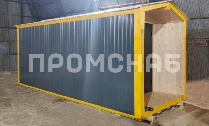 Мини домик из бытовки