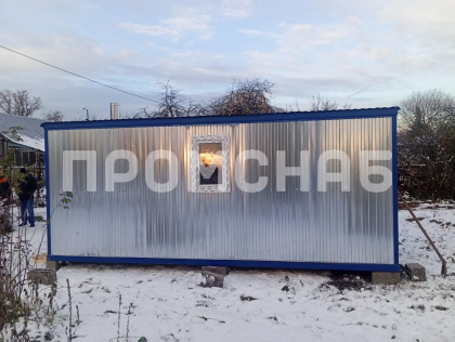 Бытовка металлическая утепленная Москва