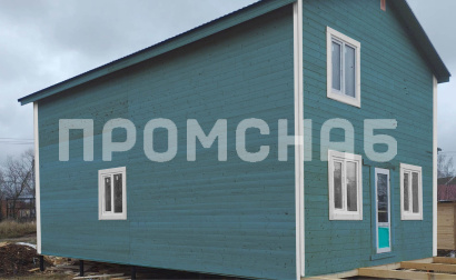 Двухэтажный деревянный дом от производителя
