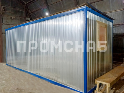 Металлическая бытовка для дачи