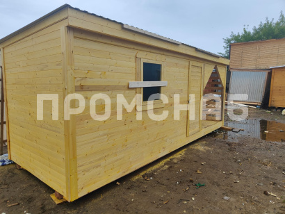 Бытовка с дровником от производителя