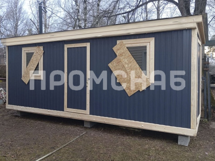 Бытовка дачная хозблок с воротами