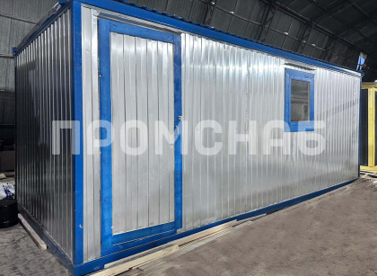 Модульный вагончик для строителей