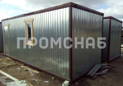 Бытовка металлическая для рабочих 5 метров