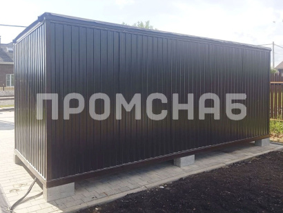 Хозблок из металлопрофиля 6 м от производителя