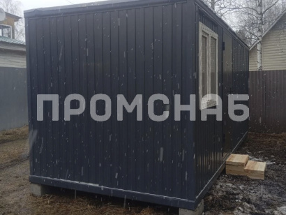 Бытовка прораба с вагонкой от производителя