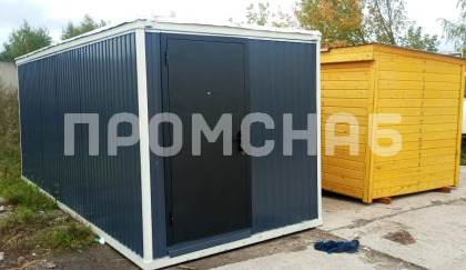 Блок-контейнер усиленный с антивандальной дверью