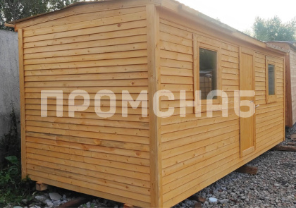 Деревянная бытовка дачный домик 6 метров