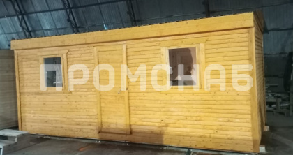 Деревянный вагончик для дачи