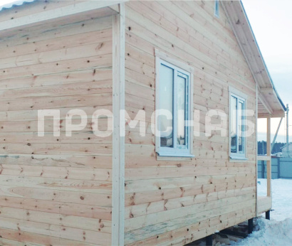 Одноэтажный каркасный дом 8х10 м от производителя