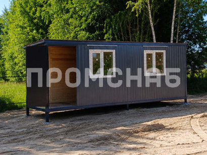 Дом из металлической бытовки на дачу  от производителя