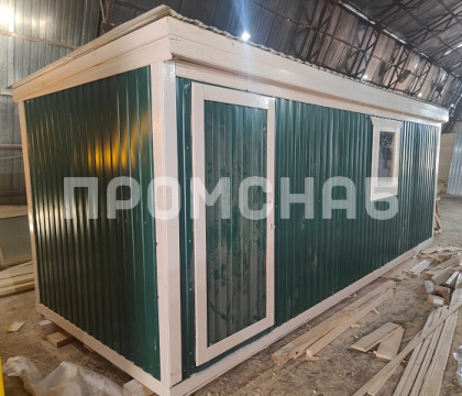 Бытовка для проживания рабочих (теплая)