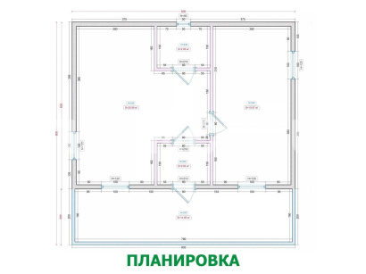 Дома для дачи 8 на 8 метров от производителя