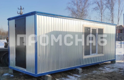 Бытовка с панорамными окнами